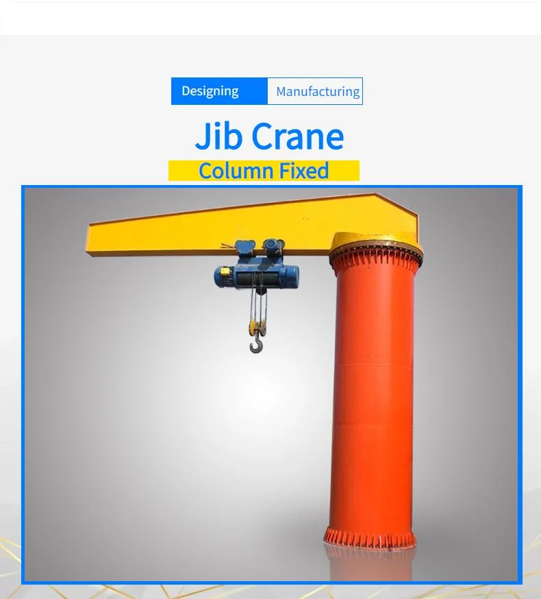 Bzs Type 5 Ton Jib Slewing Crane, 360 Rotaing Crane