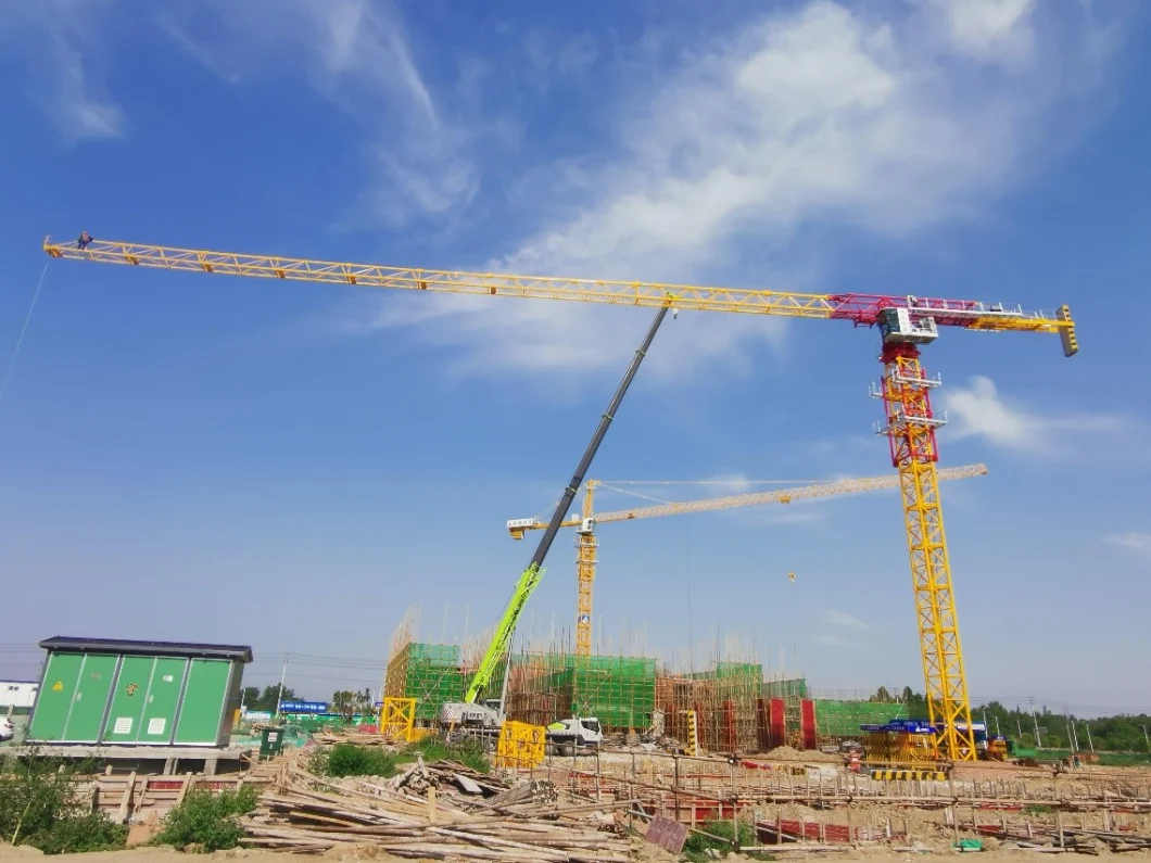 Topless Type Tower Crane 8 Ton Max. Load 35m Jib L46A Mast Section Tower Crane for Sale