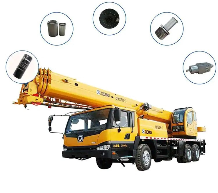 Consumable Spare Parts List of XCMG Qy25K-II/Qy25K5-I Truck Crane